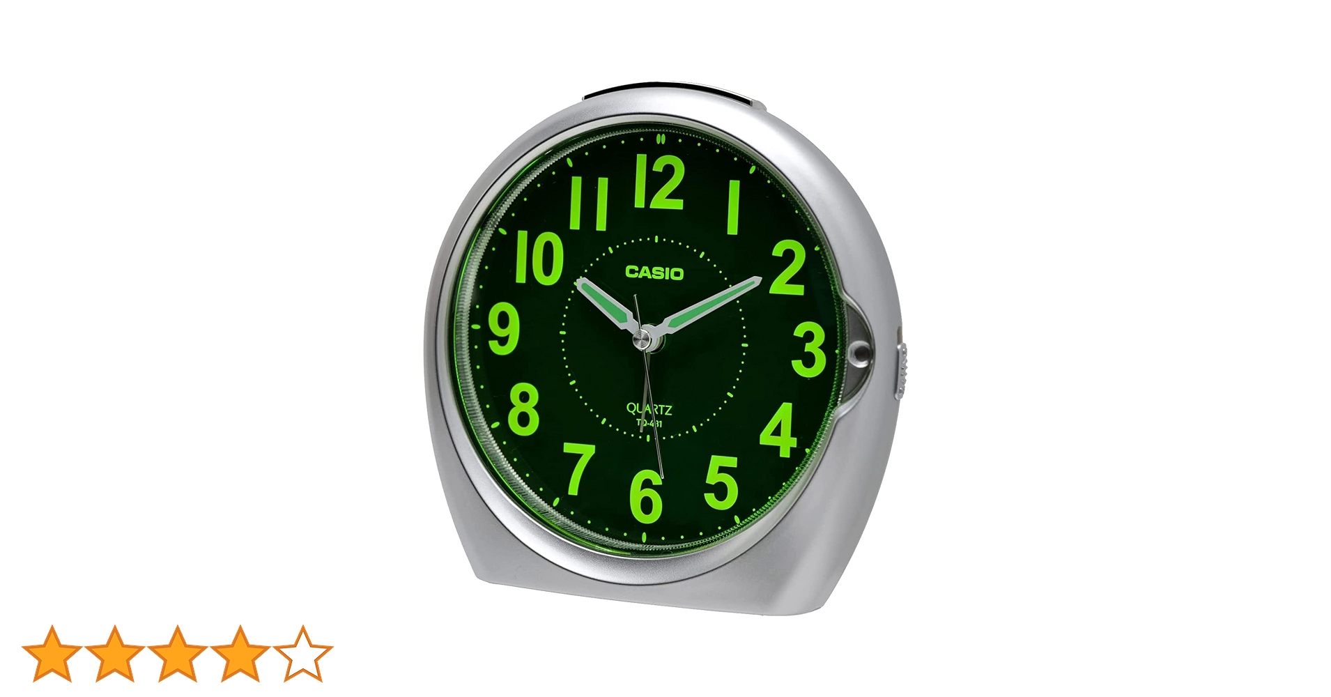 CASIO 電波時計〈目覚まし時計〉 Casio's radio clock has a very convenient alarm function